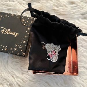 Disney floating diamond necklace